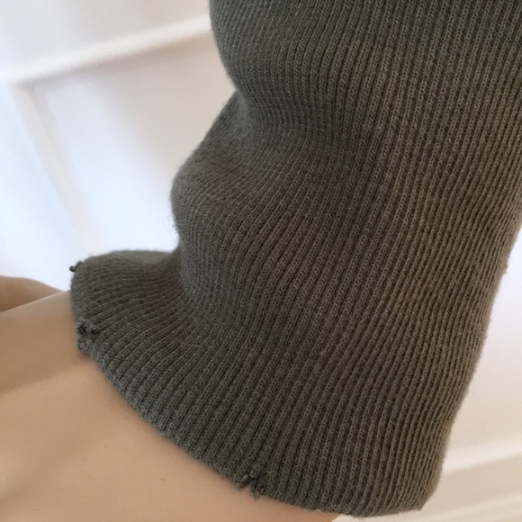 AFRM Cami Army Oversized Sweatshirt Hoodie S M - Picture 3 of 8